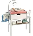MUSTERKIND Puppen-Wickelkommode Viola, grau