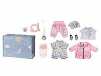 Zapf Creation BABY ANNABELL Puppen Erstausstattung im Koffer 43cm, rosa | hellblau