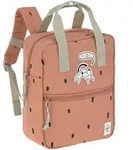 L&auml;ssig Kindergartenrucksack Mini Square Happy Prints, braun