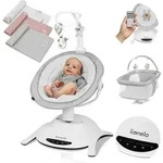 Lionelo Babyschaukel Bella Set 2in1, grau