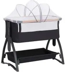 Fillikid Beistellbett Scandic, grau