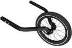 Qeridoo 14" Joggerrad f&uuml;r Kidgoo 1, 1 Sport, Pro, Sportrex QUPA, schwarz