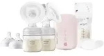Philips Avent Elektrische Doppel-Milchpumpe SCF397/31, transparent