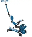 Globber Scooter 3in1 Go-Up Baby 360 mit Leuchtrollen und Leuchtmodul, hellblau