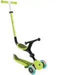Globber Scooter 3in1 Go-Up active mit Leuchtrollen, gruen