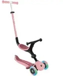 Globber Scooter 3in1 Go-Up active mit Leuchtrollen, rosa