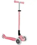 Globber Scooter PRIMO Foldable Plus Lights, rosa