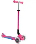 Globber Scooter PRIMO Foldable Plus Lights, pink