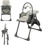 Kinderkraft Hochstuhl TUMMIE 2in1, grau