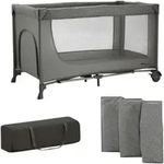 Kinderkraft Reisebett JOY 2 2in1, grau