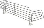 reer Herdschutzgitter Classic 65x18,5 cm, silber