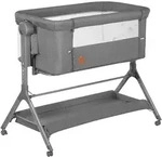 Lionelo Beistellbett Leonie Plus 3in1, grau