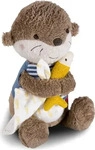 Fehn 047042, Fehn Kuscheltier Nachtlicht Otter Theo 27cm braun