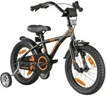 PROMETHEUS BICYCLES Kinderfahrrad Hawk 16 Zoll, schwarz | orange