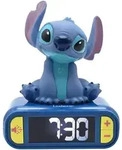 Lexibook 2in1 Wecker und Nachtlicht Disney Sticht, blau