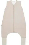 emma & noah Ganzjahres-Sleepoverall mit Umschlag-F&uuml;&szlig;chen 2.5 TOG, beige, 70