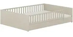 PAIDI Bodenbett Little Flo 140x200 cm, beige