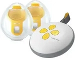 Medela Milchpumpe Swing Maxi Hands-free, gelb | transparent | weiss