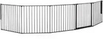 Baby Dan Schutzgitter Flex XXL 90-360 cm, schwarz