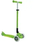 Globber Scooter PRIMO Foldable Plus Lights, gruen