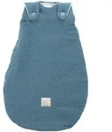 Tr&auml;umeland Ganzjahresschlafsack Liebmich Baumwollmusselin 2.5 TOG, denim, 50