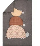 Julius Z&ouml;llner Krabbeldecke Organic Cotton 95x135 cm, grau