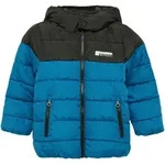 s.Oliver Steppjacke mit Kapuze, blau | schwarz | mehrfarbig, 92