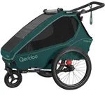 Qeridoo Fahrradanh&auml;nger Kidgoo 2, blau