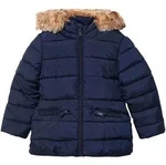 s.Oliver Steppjacke mit Kapuze, blau, 92