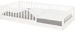 Pinolino Bodenbett Evi 90x200cm, weiss
