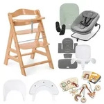Hauck Hochstuhl Alpha+ Start N Grow Set, natur