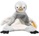 Steiff Schmusetuch Lio Pinguin, grau