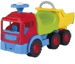 Dolu Rutscher Ride-On Truck, mehrfarbig