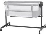 Kinderkraft Beistellbett 2in1 NESTEE UP 2, grau