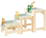 Pinolino Matschtisch-Set Frolino, natur