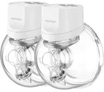 Momcozy Elektrische Milchpumpe S12 Pro+, tragbar, weiss
