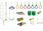 EDUPLAY Hangelpfad Ninja Line Profi Set, mehrfarbig