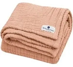 Nordic coast company Babydecke Musselin 75x75 cm, beige