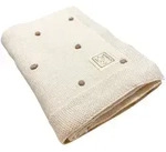 Kaiser Babydecke Knots 80x100 cm Organic Cotton, beige