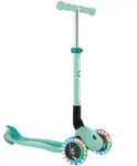 Globber Scooter Junior mit Leuchtrollen, gruen