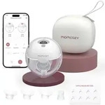 Momcozy Elektrische Milchpumpe M5 Smart, tragbar, weiss