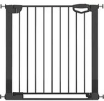 Geuther T&uuml;r- & Treppenschutzgitter Easylock mit Flatstep 83-90cm, schwarz