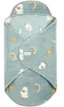 Sterntaler Einschlagdecke Microfleece Ente Edda, gruen