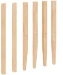 Pinolino Umbau-Set zum Jugendbett f&uuml;r Bodenbett Evi, natur