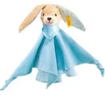 Steiff Schmusetuch Hoppel Hase, blau