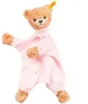 Steiff Schmusetuch Schlaf-gut B&auml;r, rosa