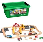 BRIO Eisenbahn-Set Frachten Set Deluxe, mehrfarbig