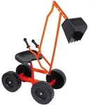 small foot Sitzbagger mit R&auml;dern, orange