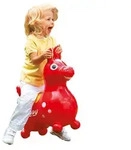 Gymnic Sitz- und H&uuml;pfpferdchen Rody, rot