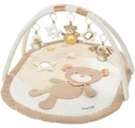 Fehn Spielbogen mit 3-D-Activity-Decke Teddy Rainbow, beige